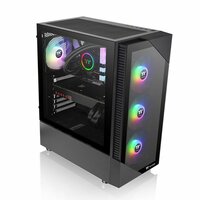 ATX Semi-toren BehuizingTHERMALTAKE View 200 TG ARGB Zwart 5