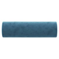 Sierkussens 2 st 15x50 cm fluweel blauw 4