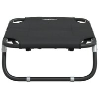 Hondenmand inklapbaar oxford stof en staal antracietkleurig 6