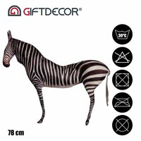 Kussen 8430852873231 Zwart Wit 9 x 54 x 72 cm 2