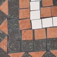 Parasolvoet vierkant 12 kg terracottakleurig wit 6