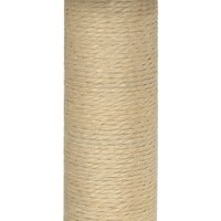Kattenmeubel met sisal krabpaal 74 cm donkergrijs 7