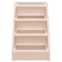 Hondentrap inklapbaar 62x40x49,5 cm cr&egrave;me 3