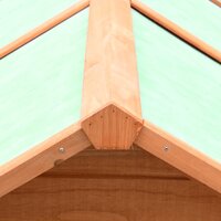 Kippenhok 170x81x110 cm massief grenen- en vurenhout 9