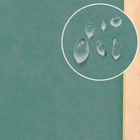 Kippenhok met nestkast 190x72x102 massief vurenhout rood 5