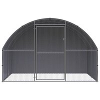 Kippenren 3x2x2 m gegalvaniseerd staal 2