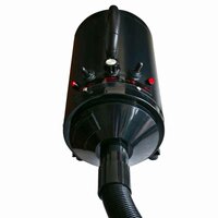 Hondenf&ouml;hn met 3 opzetstukken 2400 W zwart  3