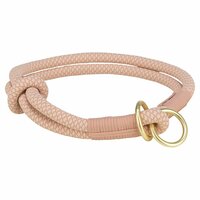 Trainingshalsbanden voor honden Trixie Soft Rope Roze S/M 40 cm 2