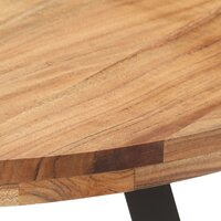 Eettafel 80 cm massief acaciahout 3