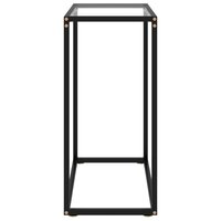 Wandtafel 60x35x75 cm gehard glas transparant 3