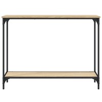 Wandtafel 101x30,5x75 cm bewerkt hout sonoma eikenkleurig 4