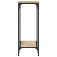 Wandtafel 75x30,5x75 cm bewerkt hout sonoma eikenkleurig 5