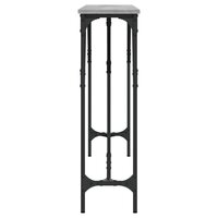 Wandtafel 140x23x75 cm bewerkt hout grijs sonoma 5