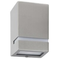 Buitenwandlampen 2 st 35 W rechthoekig zilverkleurig 3