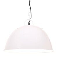 Hanglamp industrieel vintage rond 25 W E27 41 cm wit 2
