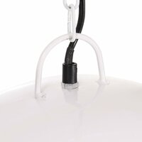 Hanglamp industrieel vintage rond 25 W E27 41 cm wit 6