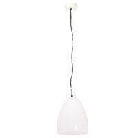 Hanglamp industrieel rond 25 W E27 32 cm wit 4