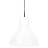 Hanglamp rond 25 W E27 28,5 cm wit 2