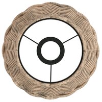 Plafondlampenkap &Oslash;20x15 cm wicker bruin 5