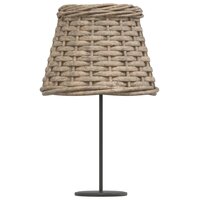 Lampenkap &Oslash;15x12 cm wicker bruin 4