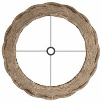 Lampenkap &Oslash;30x20 cm wicker bruin 5