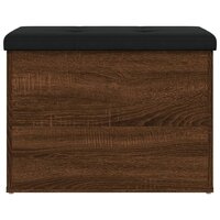 Opbergbankje 62x42x45 cm bewerkt hout bruin eikenkleur 5