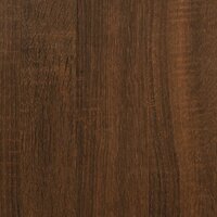 Opbergbankje 42x42x46 cm bewerkt hout bruin eikenkleur 8