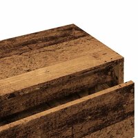 Halmeubelset bewerkt hout oud houtkleurig 8
