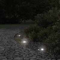 Buitengrondverlichting rond 10,5x10,5 cm gietaluminium zwart 3