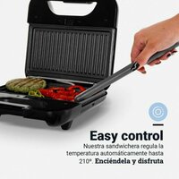 Tosti-ijzer Universal Blue 700 W Zwart 4