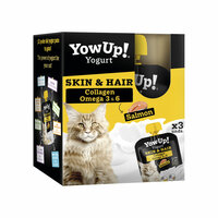 Kattenvoer YowUp Skin &amp; Hair Zalm 3 Stuks 3