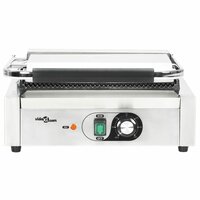 Panini grill gegroefd 2200 W 43x30,5x20 cm 7