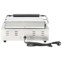 Panini grill gegroefd 2200 W 43x30,5x20 cm 9
