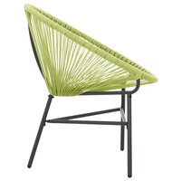 Tuinstoel Acapulco poly rattan groen 5