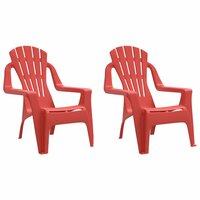 Kindertuinstoelen 2 st hout-look 37x34x44 cm polypropeen 2