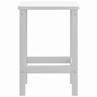 Tuintafel Adirondack 38x38x46 cm HDPE wit 4