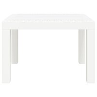 Tuintafel 59x47x40 cm PP wit 3