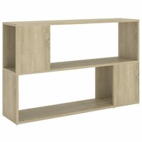 Boekenkast 100x24x63 cm bewerkt hout sonoma eikenkleurig 2
