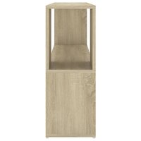Boekenkast 100x24x63 cm bewerkt hout sonoma eikenkleurig 4