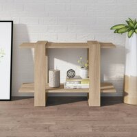 Boekenkast/kamerscherm 80x30x51 cm sonoma eikenkleurig 3