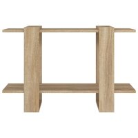 Boekenkast/kamerscherm 80x30x51 cm sonoma eikenkleurig 5