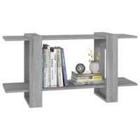 Boekenkast 100x30x51 cm bewerkt hout grijs sonoma eiken 5