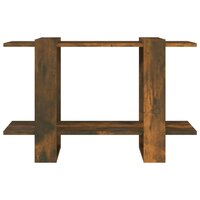 Boekenkast/kamerscherm 80x30x51 cm gerookt eikenkleurig 5