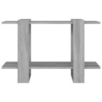 Boekenkast/kamerscherm 80x30x51 cm grijs sonoma eikenkleurig 5