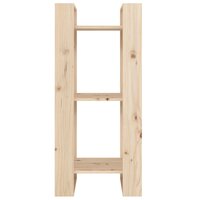 Boekenkast/kamerscherm 41x35x91 cm massief grenenhout 3