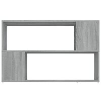 Boekenkast 100x24x63 cm bewerkt hout grijs sonoma eikenkleurig 5