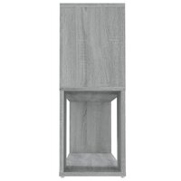 Boekenkast 100x24x63 cm bewerkt hout grijs sonoma eikenkleurig 6