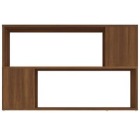 Boekenkast 100x24x63 cm bewerkt hout bruin eikenkleur 5