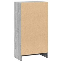 Boekenkast 40x24x76 cm bewerkt hout grijs sonoma eikenkleurig 6