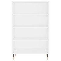 Hoge kast 57x35x90 cm bewerkt hout wit 4